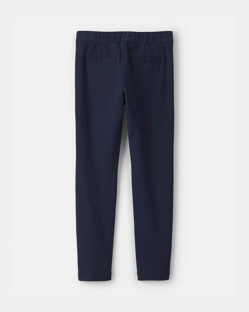 Girls -Pack Uniform Ponte Skinny Pants