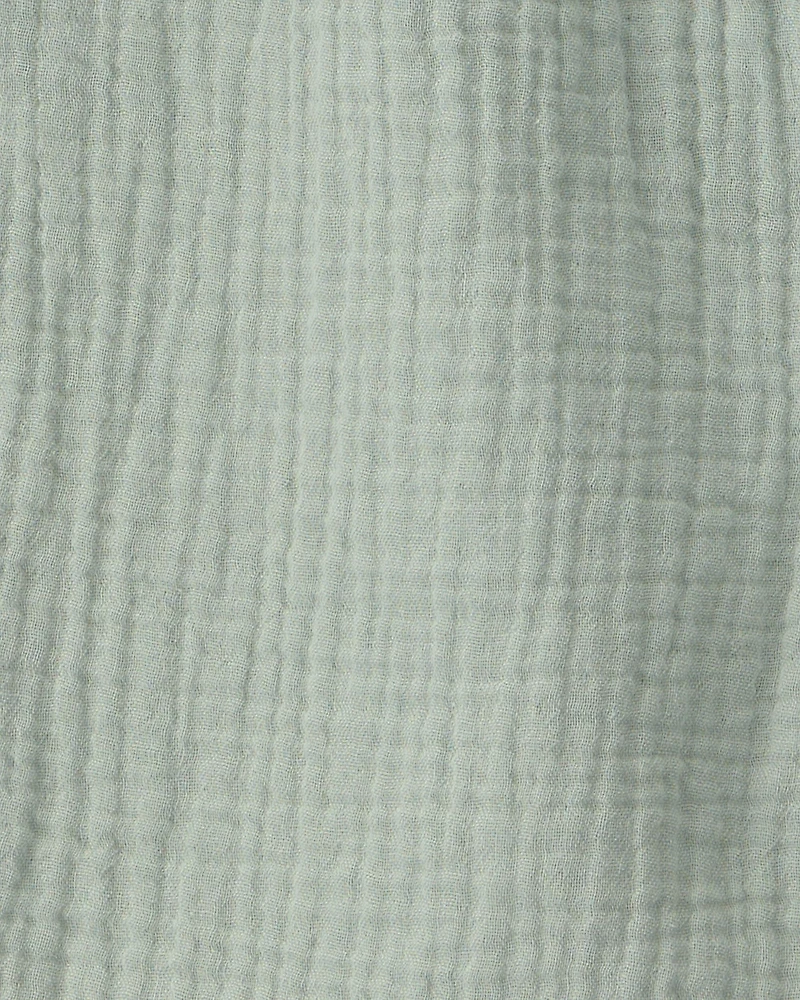 Boys 2-Piece Organic Cotton Gauze Top & Short Set