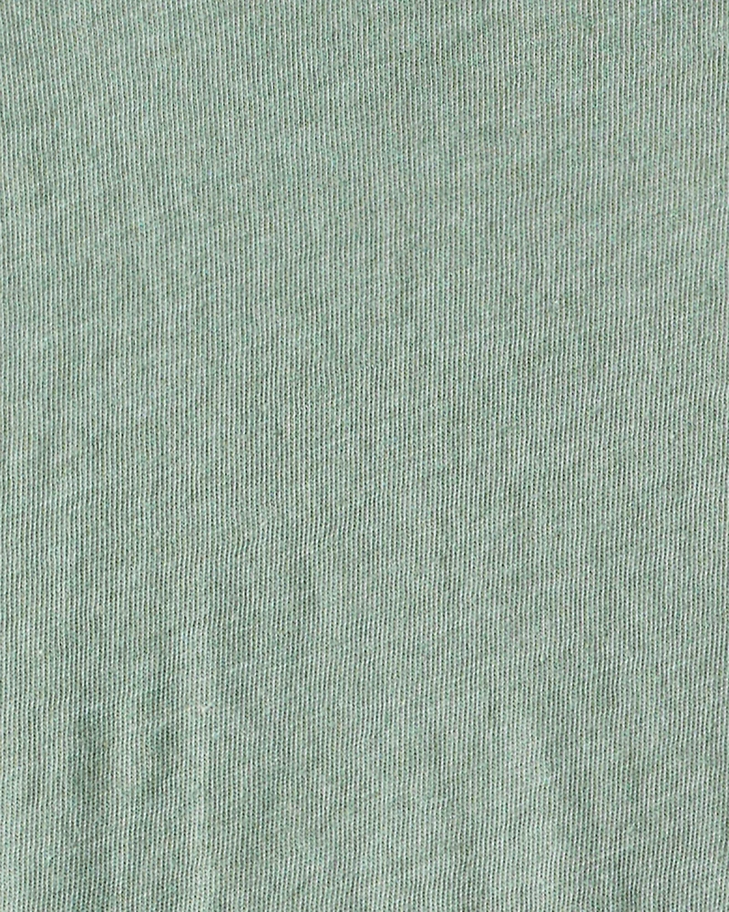 Boys Long-Sleeve Pocket Tee - Green