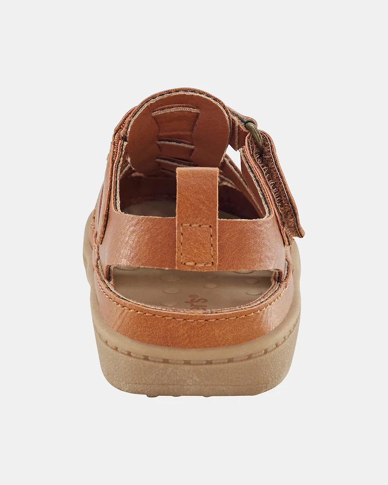 Baby Every Step® First Walker Fisherman Sandals - Brown