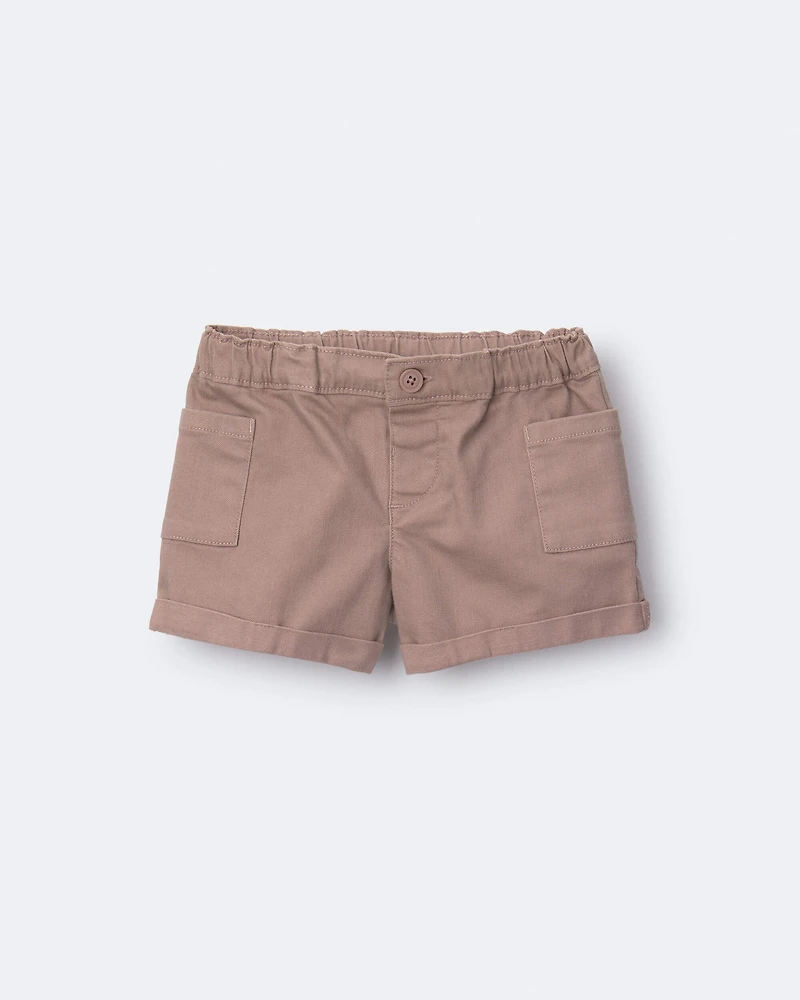 Toddler Girl Mom Short - Mauve