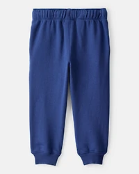 Toddler Boy DayDream Fleece Cotton Jogger - Navy