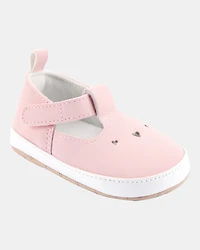 Baby Girl Heart Sneakers - Pink