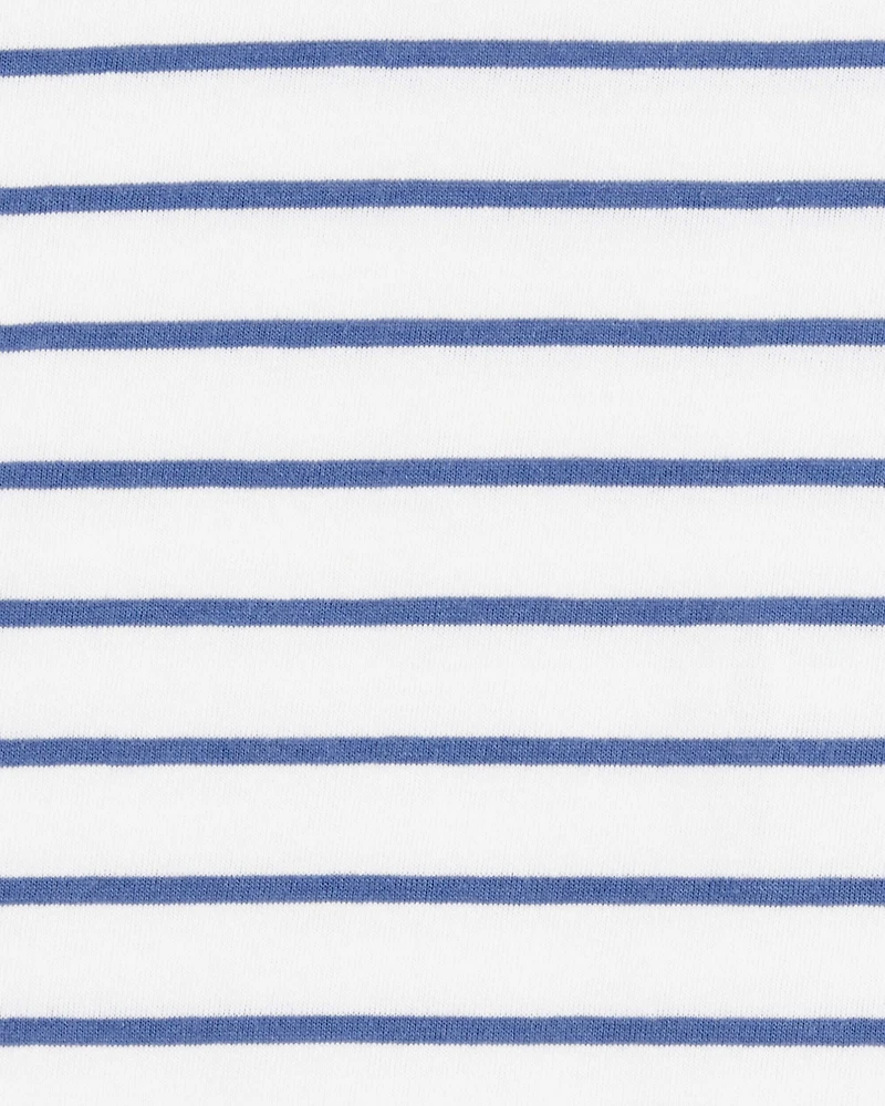 Kid Striped Short-Sleeve Fashion Top