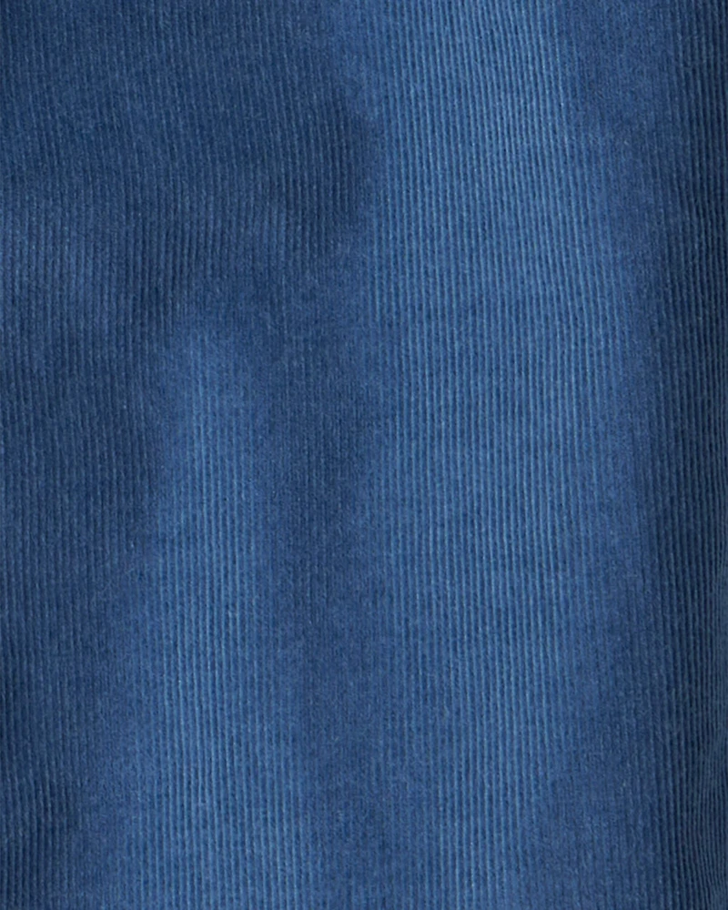 Boys Corduroy Joggers- Turquoise