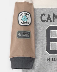 Baby Boy 2-Piece 'Camp Dino' Long-Sleeve T-Shirt & Cargo Joggers Set