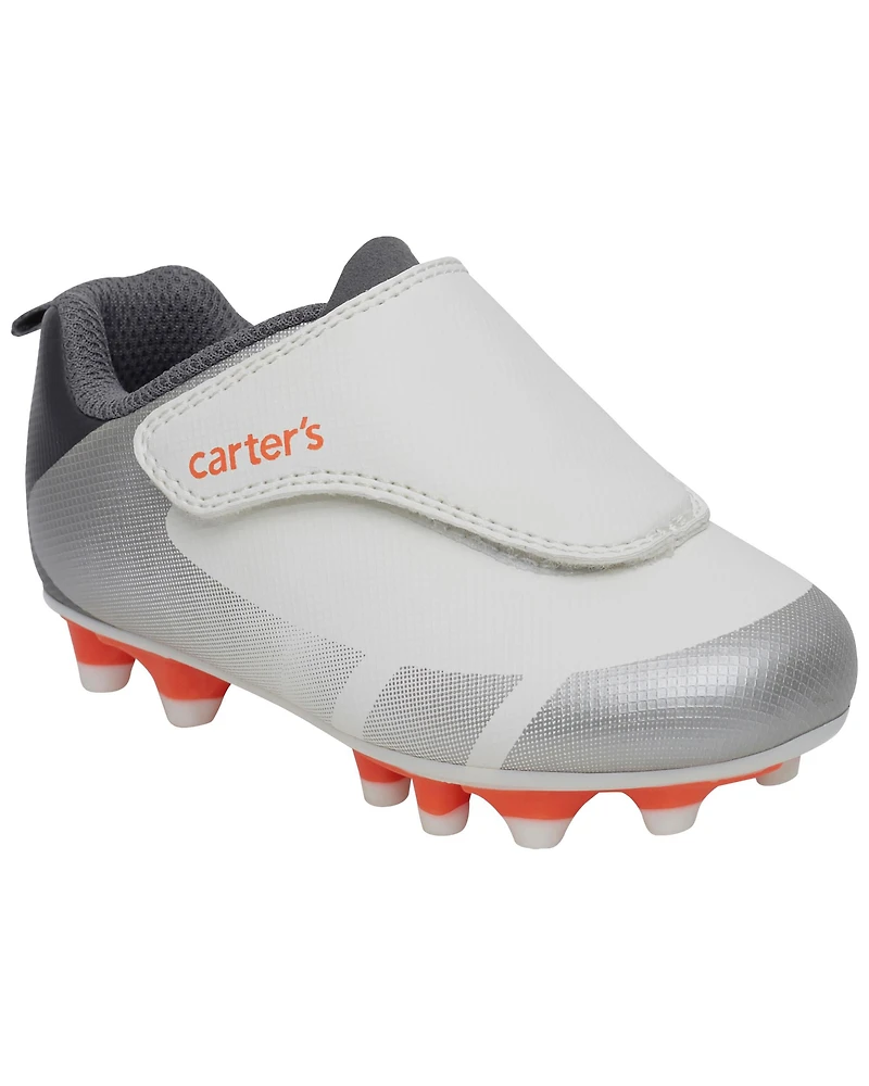 Toddler Girl Soccer Cleats - Grey