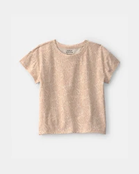 Girls Shell Top - Tan