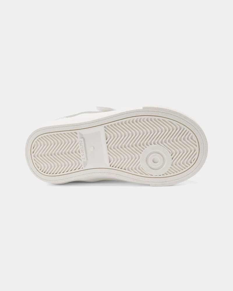 Toddler Boy Casual Shoes - White/Grey