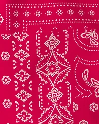 Toddler Boy Bandana Short-Sleeve Button-Down Shirt - Red