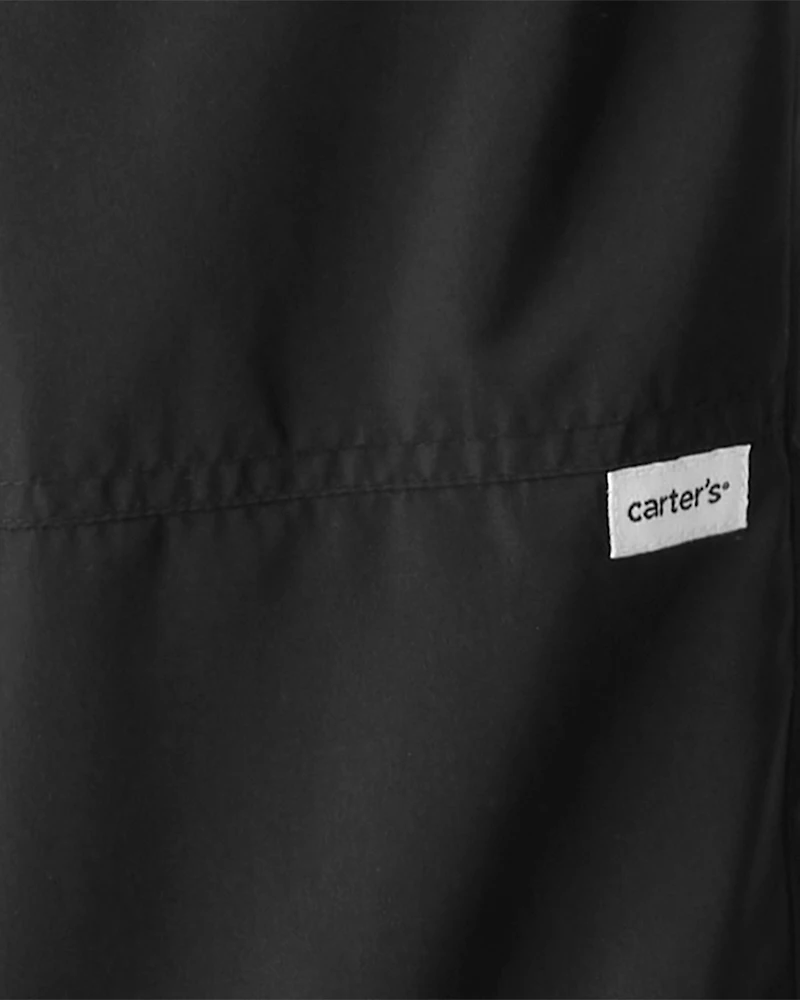 Kid Overall Snow Bibs - Black