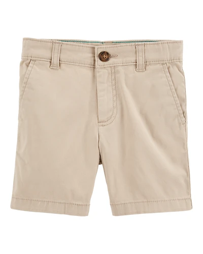 Baby Flat-Front Shorts