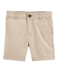 Baby Flat-Front Shorts