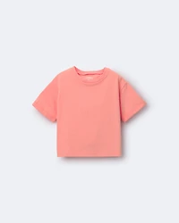 Toddler Rolled Cuff Tee - Orange
