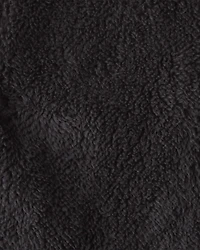 Toddler Boy Disney© Mickey Mouse Sherpa Hooded Zip-Up Jacket - Black