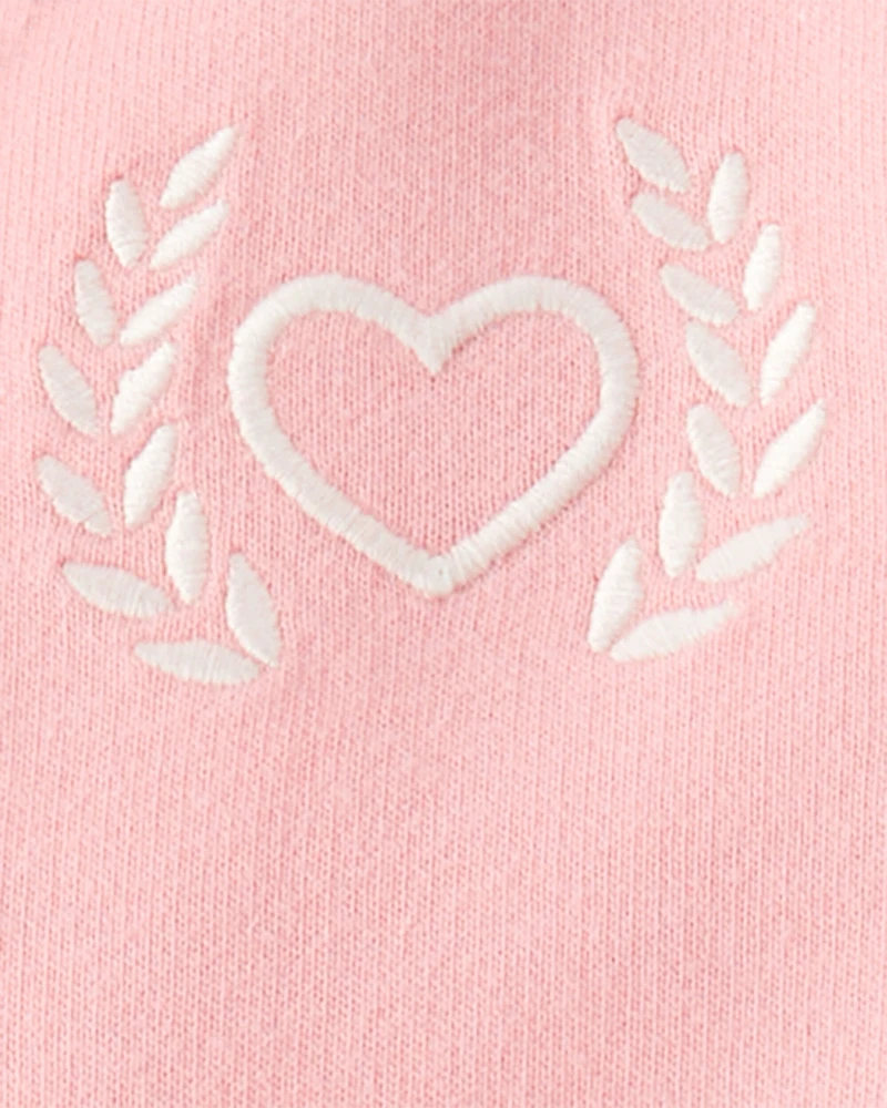 Baby Girl 3-Piece Varsity Freshman Little Jacket Set - Pink/White