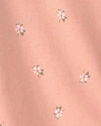 Toddler Girl Floral Top - Pink