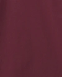 Boys Striped Polo Shirt - Burgundy/Blue/Cream