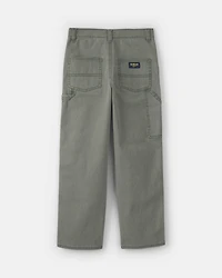 Boys Straight-Leg Pants - Green