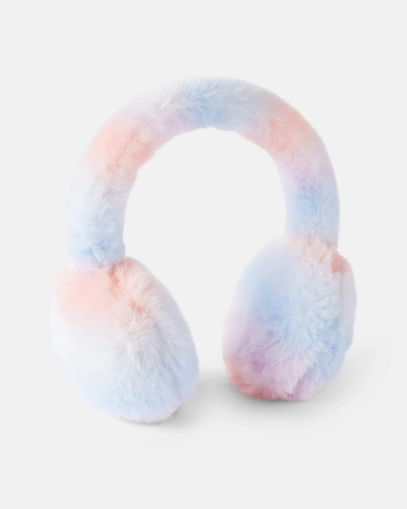 Girls Ombre Earmuffs - Purple/Blue