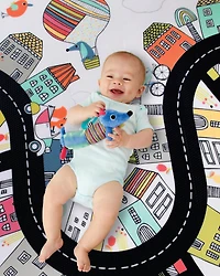 Doubleplay Reversible Playmat - Vibrant Village