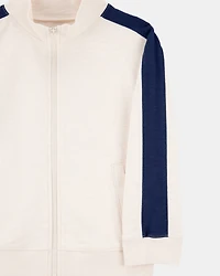 Kid Colorblock Zip-Up Jacket