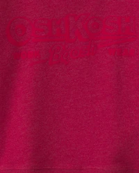 Toddler Boy OshKosh Logo French Terry Pullover Sweatshirt - Red