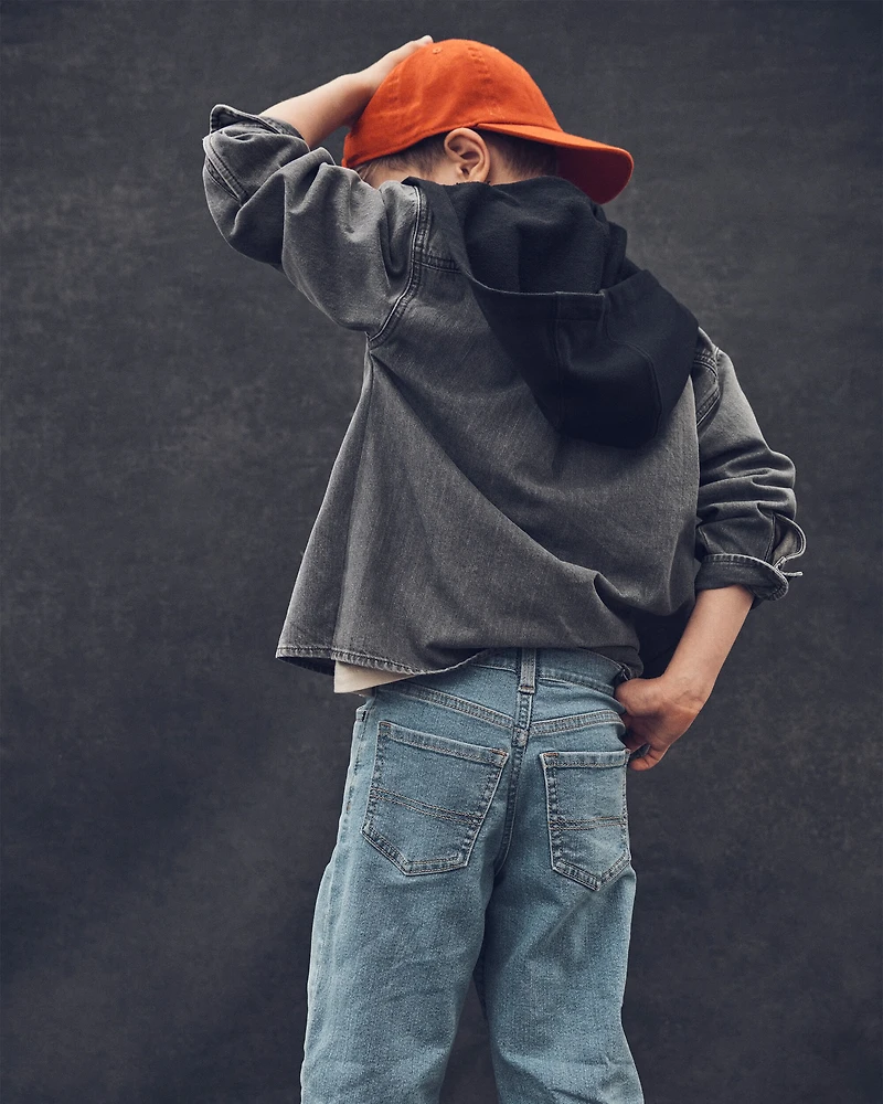 Boys Cotton Long-Sleeve Fashion Jacket