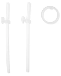 Zoo Straw Bottle (13 oz) Extra Straws - 2-Pack