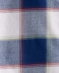 Boys Plaid Cotton Long-Sleeve Button-Down Shirt