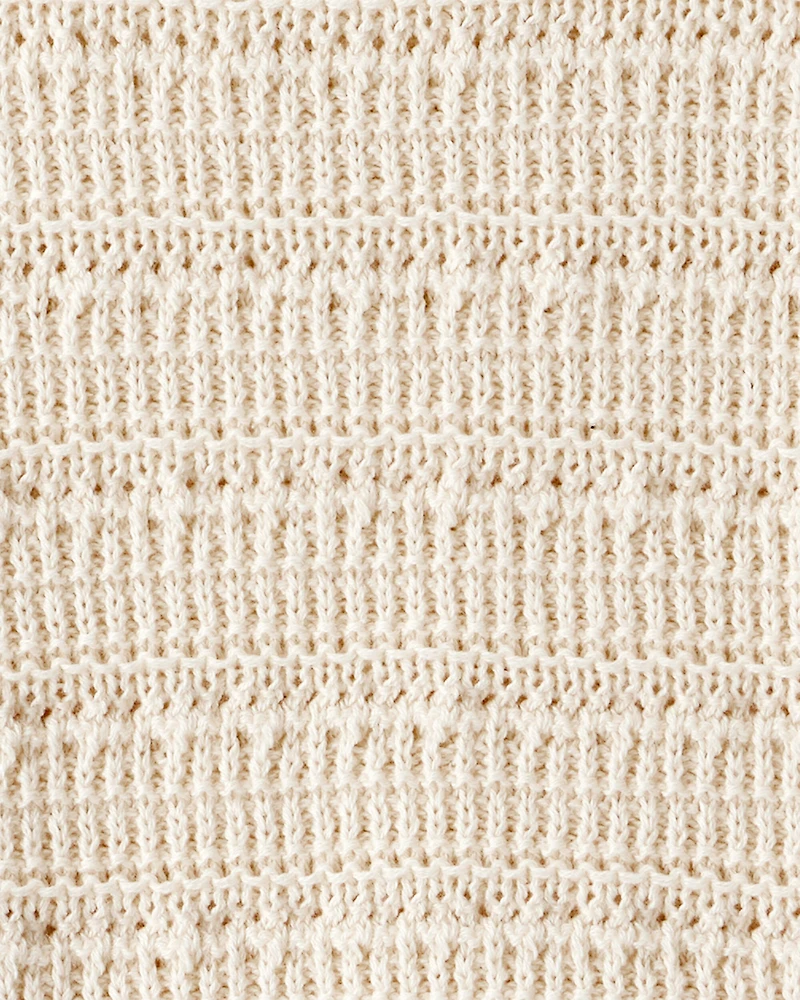 Toddler Girl Long-Sleeve Sweater - Ivory