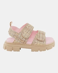 Toddler Girl Casual Girl Sandals - Tan