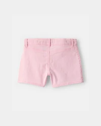 Girls Utility Shorts - Pink