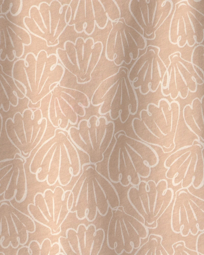 Girls Shell Top - Tan