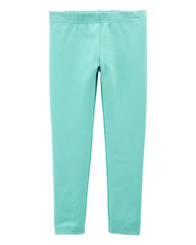Baby Girl Cotton Stretch Leggings