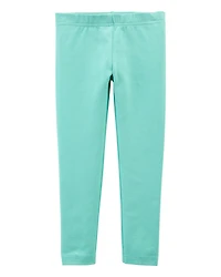 Baby Girl Cotton Stretch Leggings