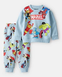 Toddler Boy 2-Piece ©Marvel Outfit Set