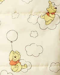 Baby Boy 1-Piece Disney© Winnie the Pooh Pram Snowsuit - Yellow/Cream