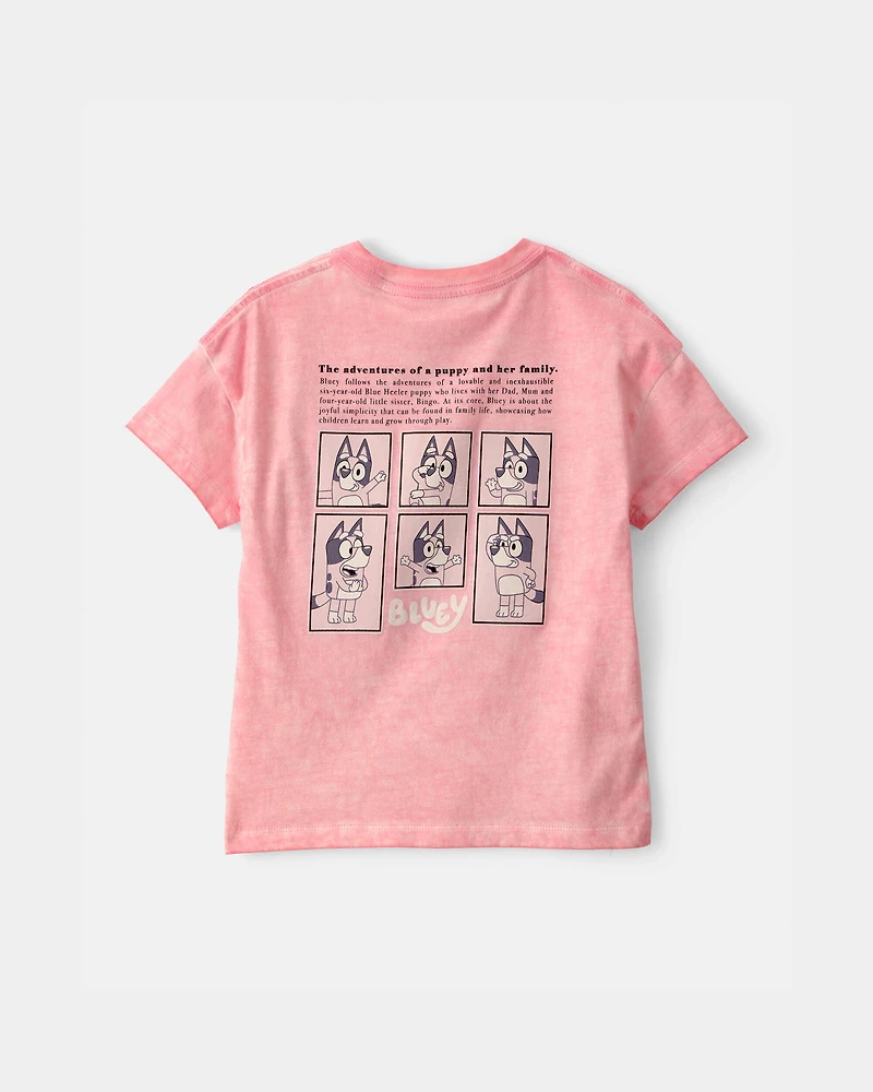 Toddler Girl Bluey™ Graphic Tee - Pink