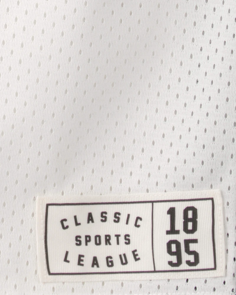 Boys Active Mesh Tank - White