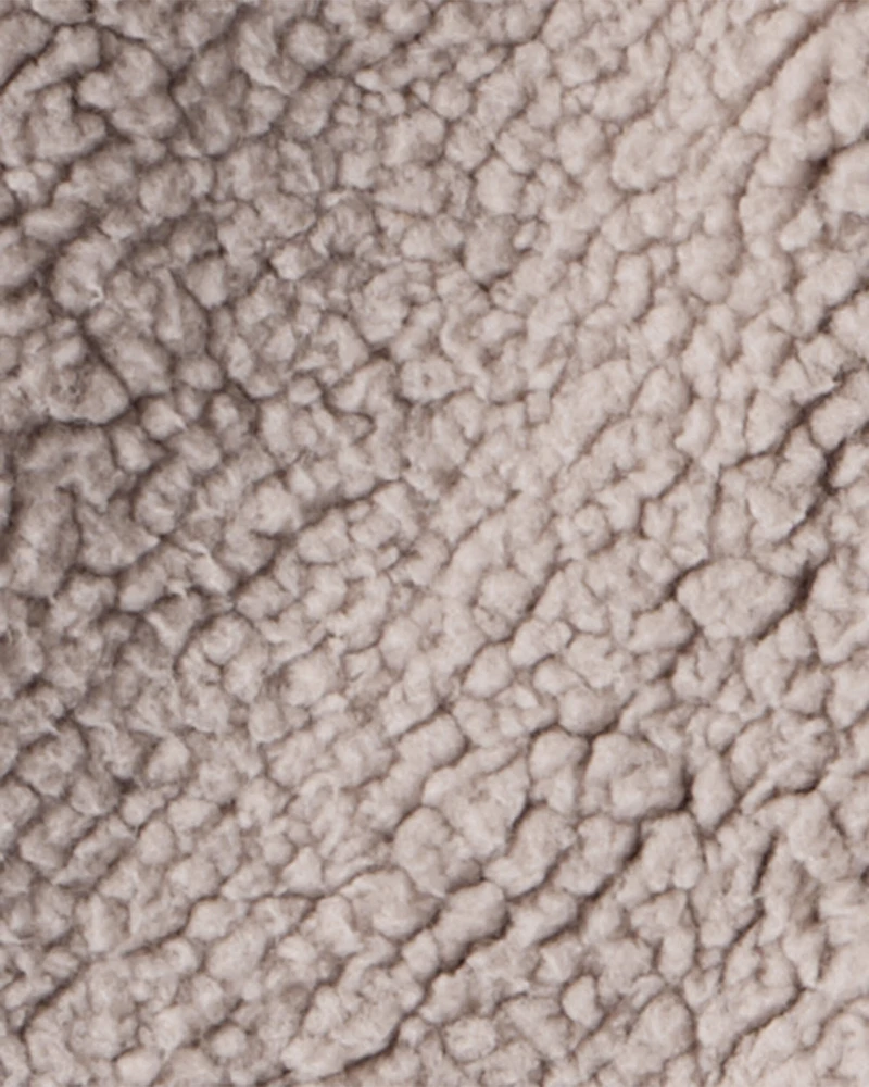 Baby Boy 3-Piece Bear Print Sleeveless Jacket, Bodysuit & Pant Set - Tan/Ivory