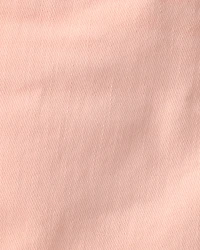 Toddler Girl Eyelet Trim Twill Shorts - Peach