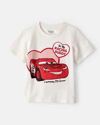 Toddler Boy Valentine's Day ©Disney/Pixar Cars Short-Sleeve Graphic Tee - Ivory