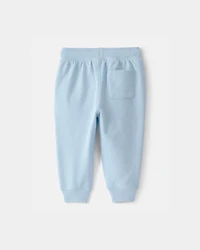 Baby Boy French Terry Joggers - Blue