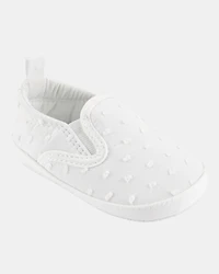 Baby Girl Slip-On Sneaker - White