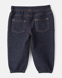 Baby Boy 3-Piece Airplane Sweatshirt Outfit Set - Blue