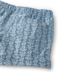 Baby Boy Recycled Swim Trunks in Bloom Lagoon