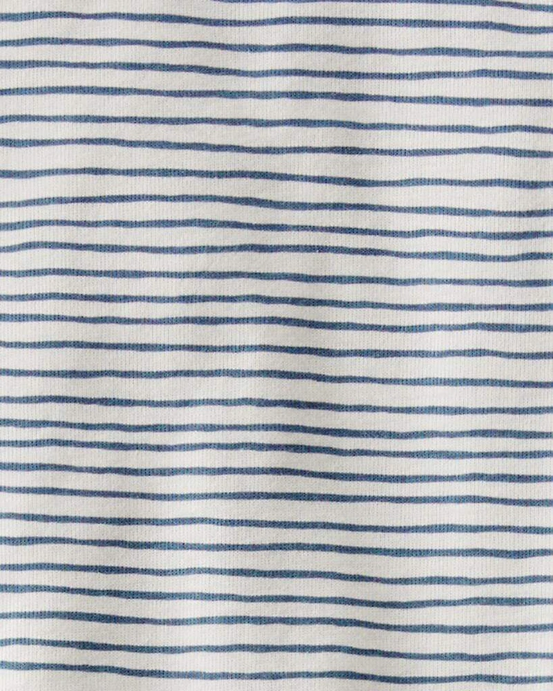 Toddler Organic Cotton Pajamas Set in Stripes