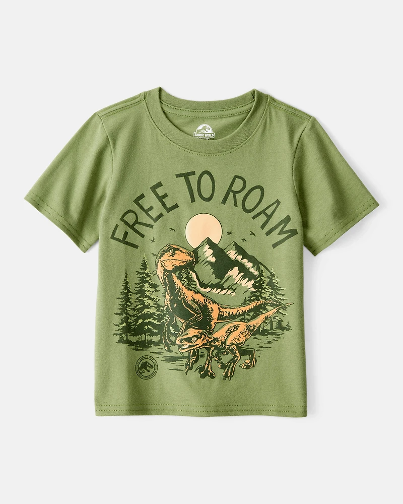 Toddler Boy Jurassic World™ "Free to Roam" Short-Sleeve Graphic Tee - Green
