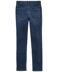 Kid Dark Blue Wash Super Skinny-Leg Jeans